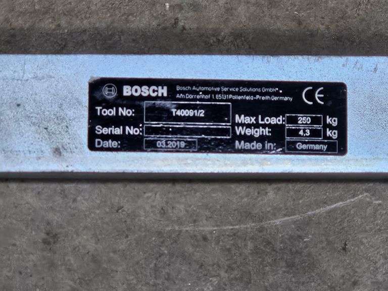 Volkswagen Audi T40091/2 Load Holding Engine Support Device - Bosch