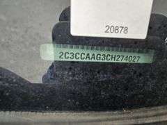 2012 Chrysler 300 Tow# 20878