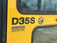 Daewoo Doosan D35S-2 Forklift Diesel 3 Stage Mast & Cab 6700# Capacity