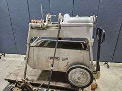 Ridgid 535 Pipe Threader on Storage Cart