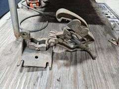 Ridgid 535 Pipe Threader on Storage Cart
