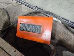 Ridgid 535 Pipe Threader on Storage Cart