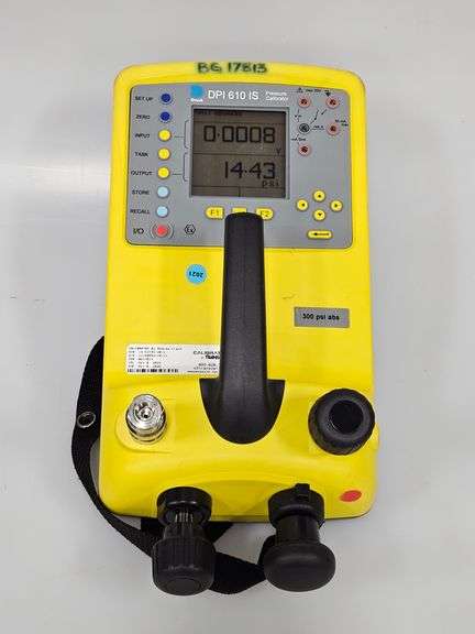 DRUCK DPI 610 IS PRECISION PRESSURE CALIBRATOR 300 PSI G