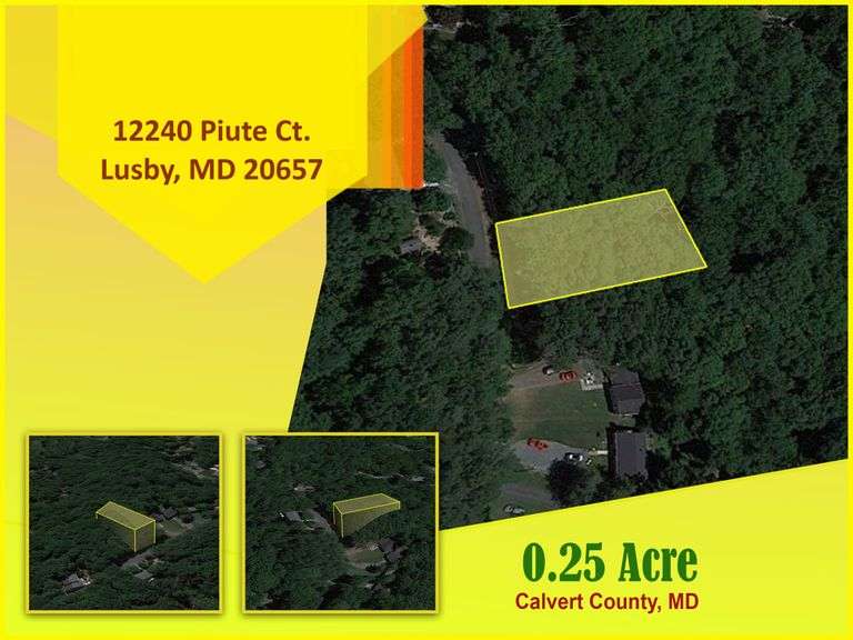 12240 Piute Ct. Lusby, MD 20657 Ashland Auction Group