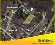 Parcel on Hughes St. Cumberland, MD 21502