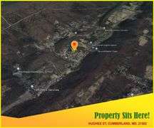 Parcel on Hughes St. Cumberland, MD 21502