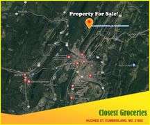 Parcel on Hughes St. Cumberland, MD 21502