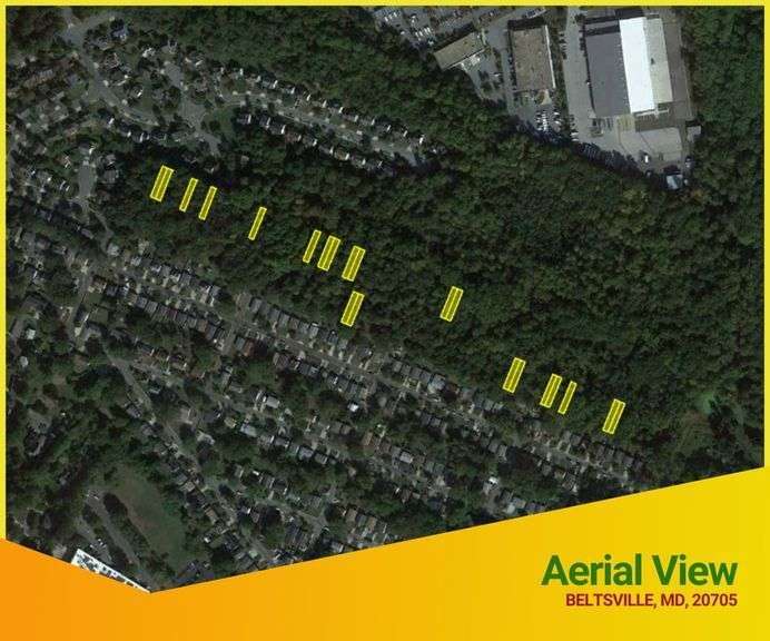 13 Parcels on Rinard Ave. Beltsville, MD 20705 Ashland Auction Group