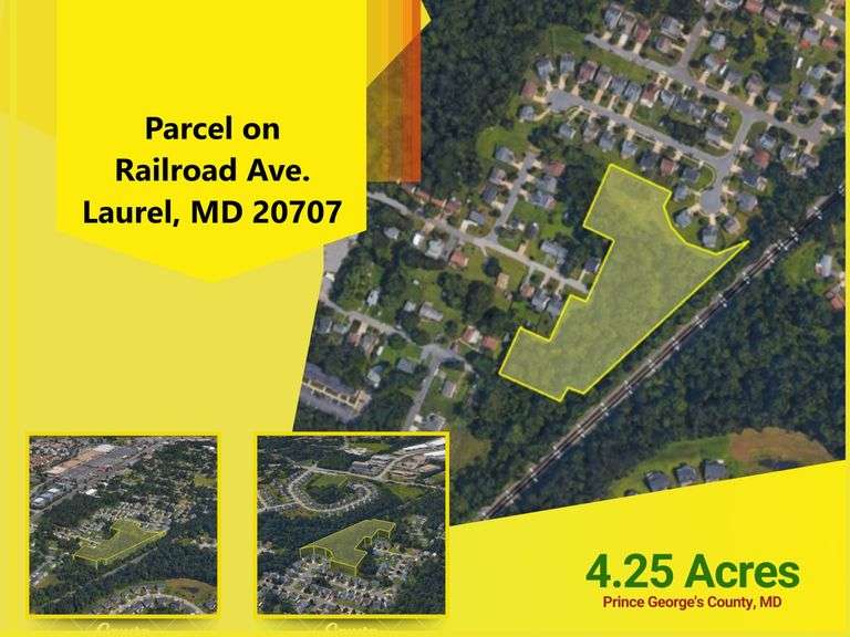 Parcel on Railroad Ave, Laurel, MD 20707 (PG Co. Tax ID #17103486073)