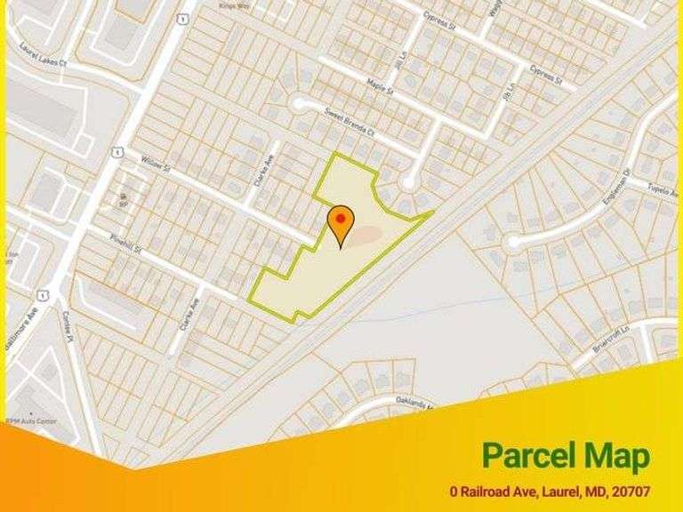 Parcel on Railroad Ave. Laurel, MD 20707 (PG Co. Tax ID #17103486073)