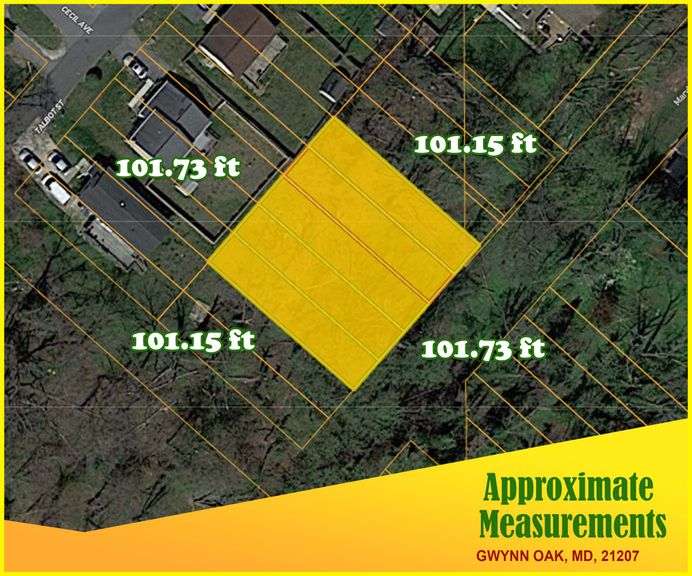2 Parcels on Maryland Pl. Woodlawn, MD 21207