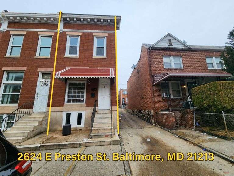 Portfolio Liquidation! 6 Properties in East Baltimore 