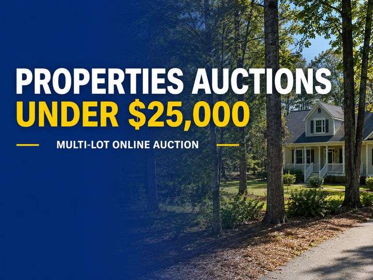 10+ Properties Under $25,000