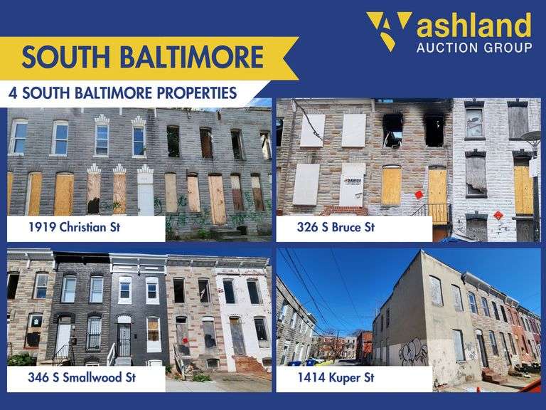 4 Properties in South Baltimore