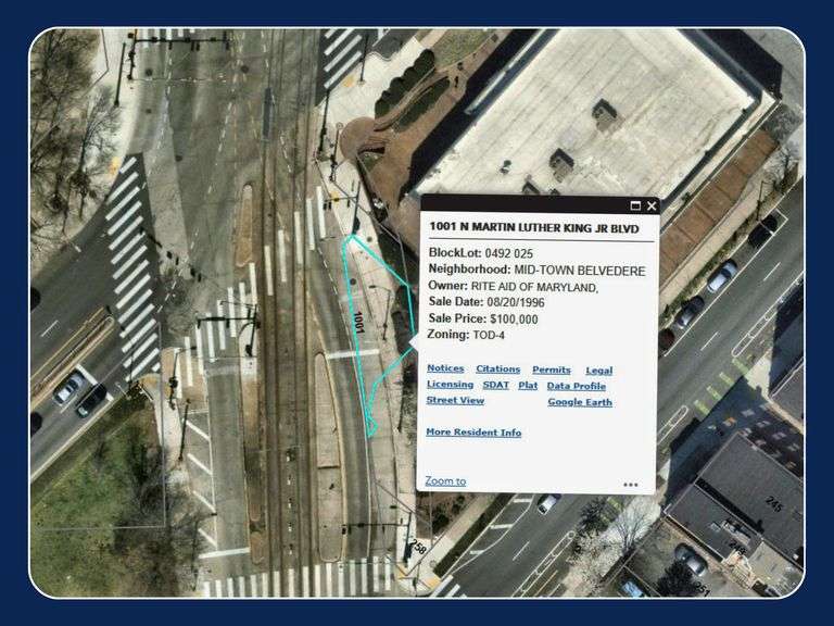 1001 N Martin Luther King Jr Blvd, Baltimore, MD 21201