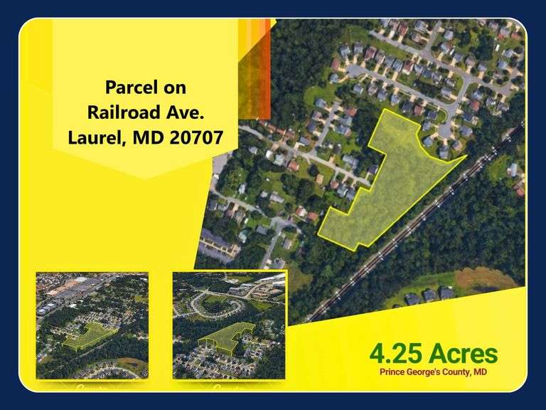Parcel on Railroad Ave, Laurel, MD 20707 (PG Co. Tax ID #17103486073)