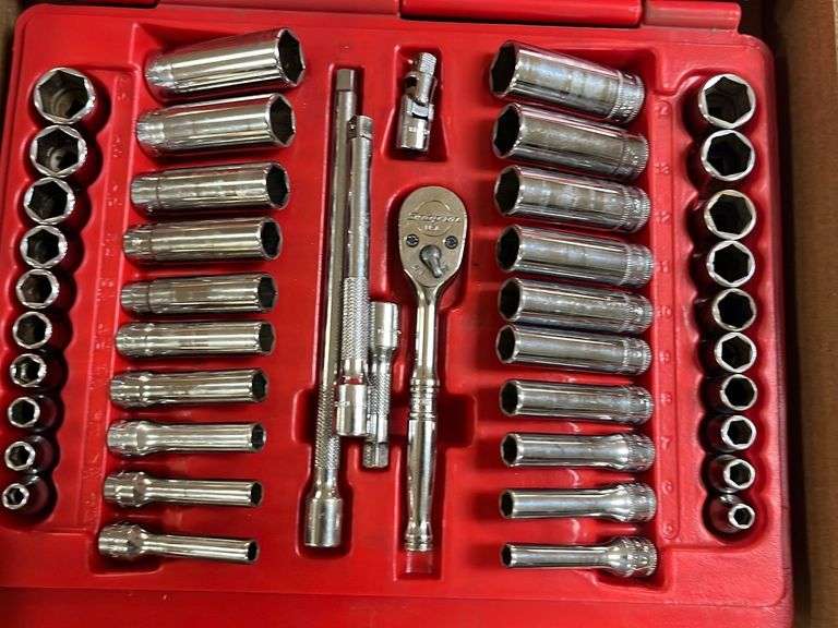 Snap on socket set, snap on auto retractable utility knife Auction