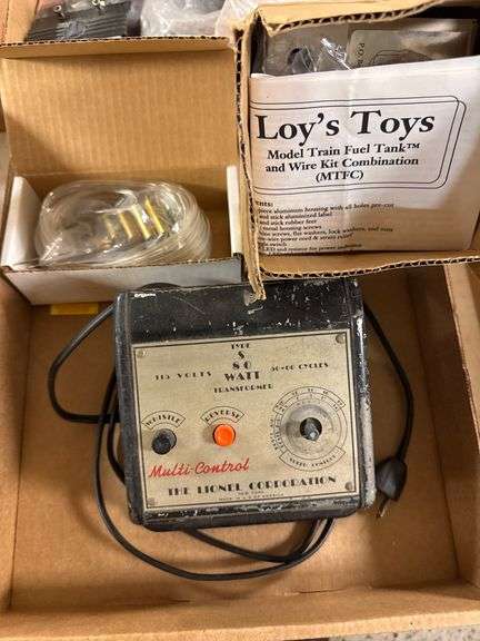 Lionel Train Controller & Other Model Train Items - Auction Solutions ...