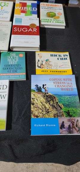 Books on stress. Emotions and health.