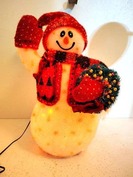 Avon Lighted Snowman