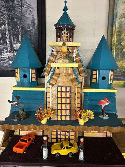 Handmade Bird House #12 27 x 18 x 36