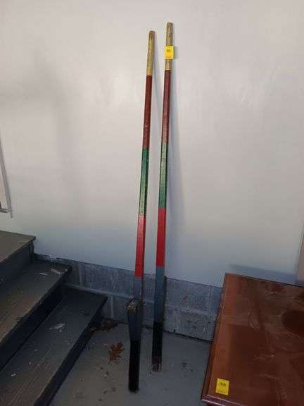 (2) Vintage Wooden Stilts