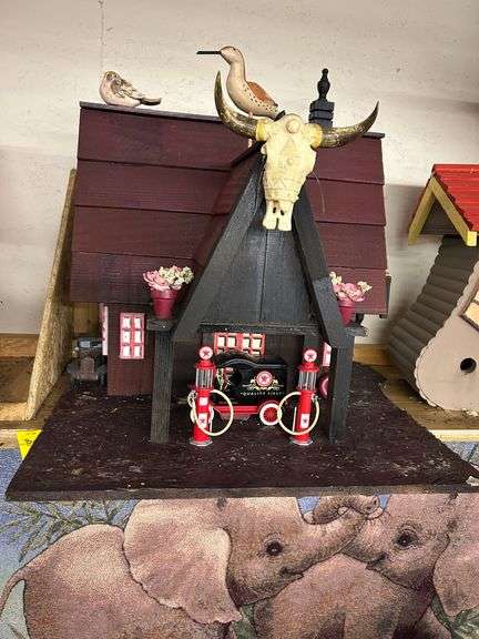 Handmade Bird House #6 20 x 21 x 24