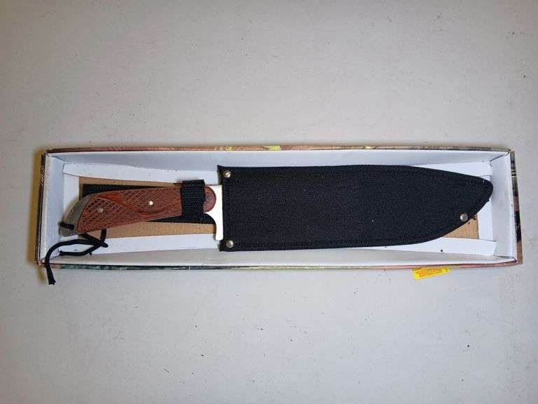 Frost Cutlery Jagged Knife 10" Blade with Sheath