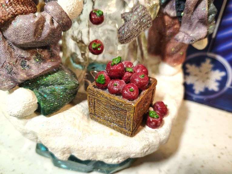 Frosty Snowman Music Figurine