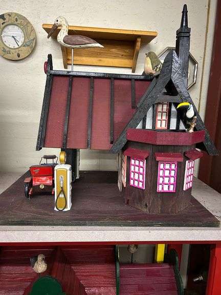 Handmade Bird House #9 32 x 24 x 32