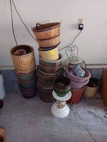 Flower Pots and Plant Stands