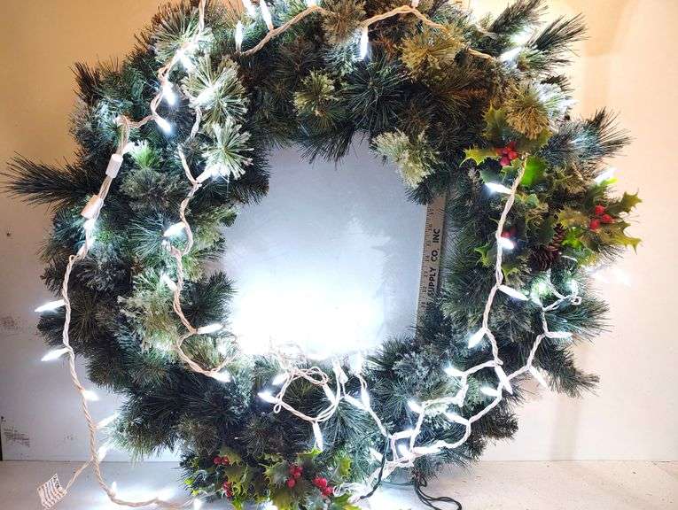 Lighted Wreath