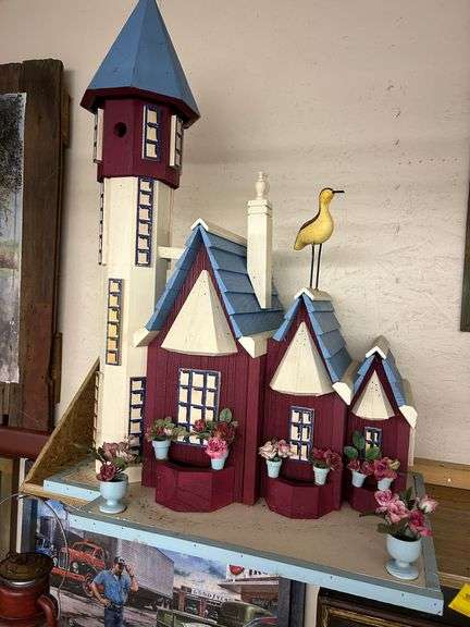 Handmade Bird House #15 26 x 17 x 36