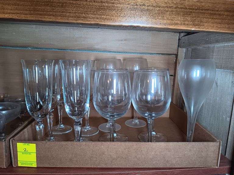 Clear Glass Drinkware