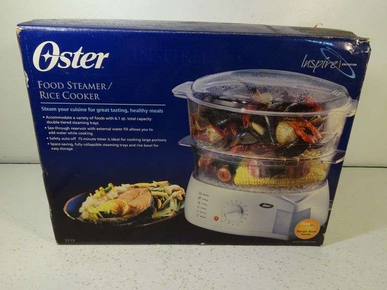 Oster Food Steamer/ Rice Cooker Dual Tier Steamer
