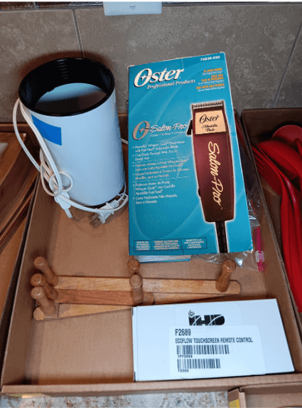 Remote Controlled Razor Oster Razor, Ecoflow Touchscreen Remote Control, Hat Rack, and Other ...