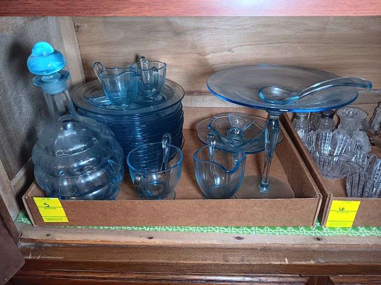 Light Blue Glassware