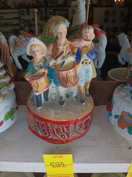 "The Spirit of '76" Music Figurine