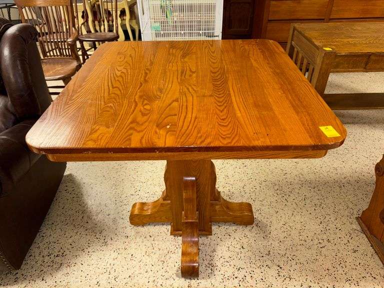 Square Wooden High Top Dining Table 36" x 36" x 36" Auction Solutions