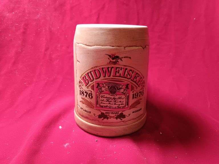 Ceramarte Budweiser 100 Years Stein