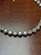 Platinum Round Brilliant cut Diamond bracelet