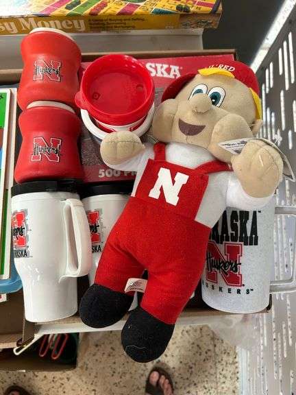 Nebraska Cornhuskers: Puzzle, Lil Red Plush, Koozies, and Cups