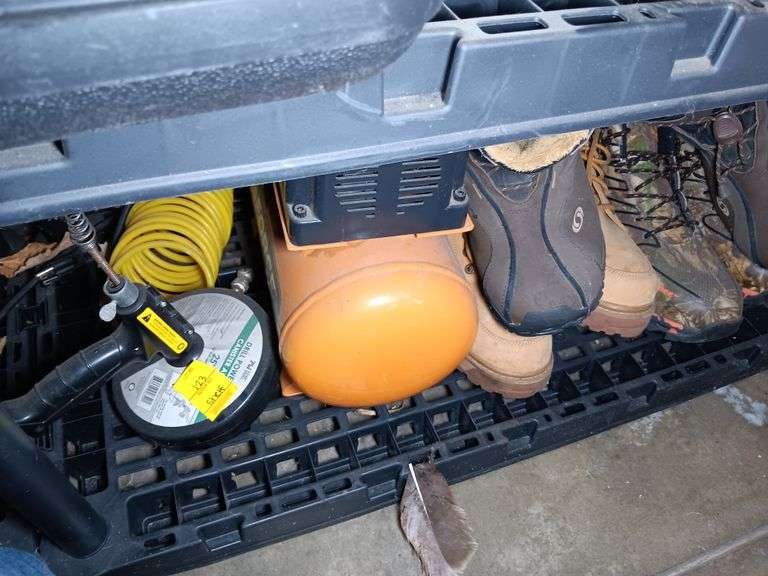 Drill Powered Canister Auger, Small ProForce Air Compressor, and ...