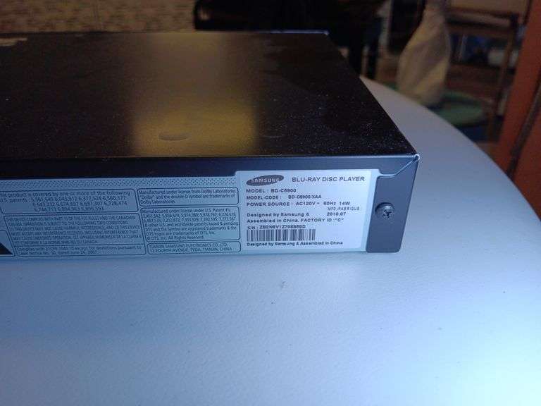 Samsung Blu-Ray Disc Player BD-C5900