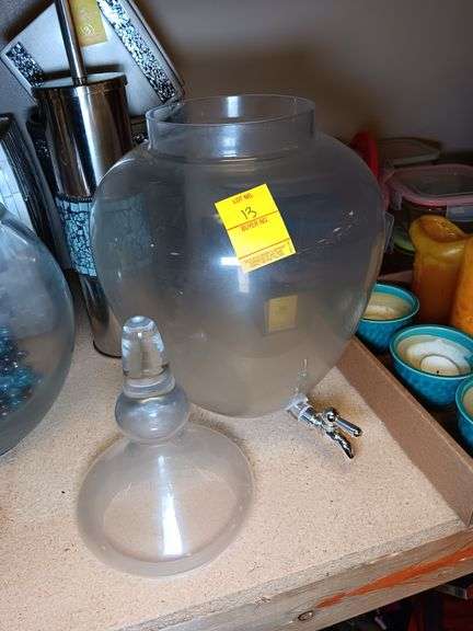 Glass Beverage Dispenser