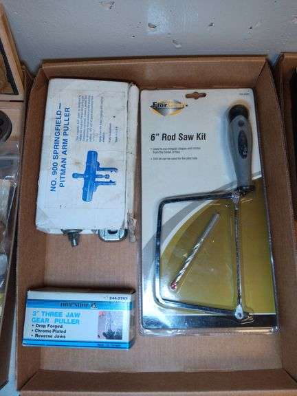FlorCraft 6" Rod Saw Kit, Pitman Arm Puller, and 3" Three Jaw Gear Puller