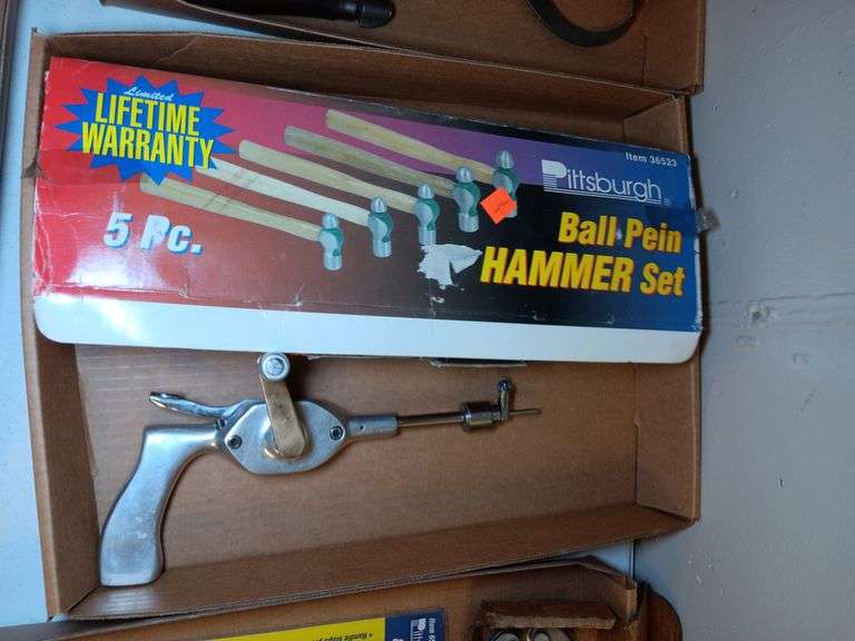 Ball Pein Hammer Set and Orthopedic Bone Hand Drill