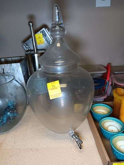 Glass Beverage Dispenser