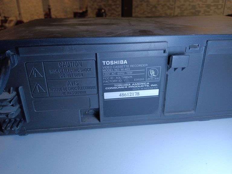 Toshiba Multi Brand CTV Control VCR