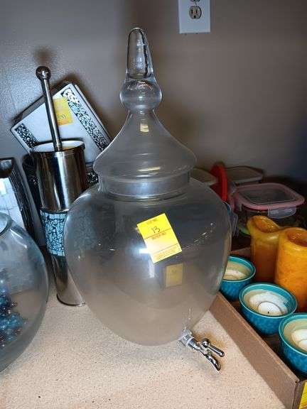 Glass Beverage Dispenser